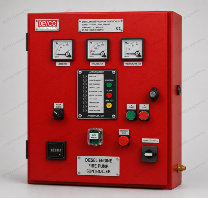 Intelligent Fire Pump Control Panel DEVCO Make-1